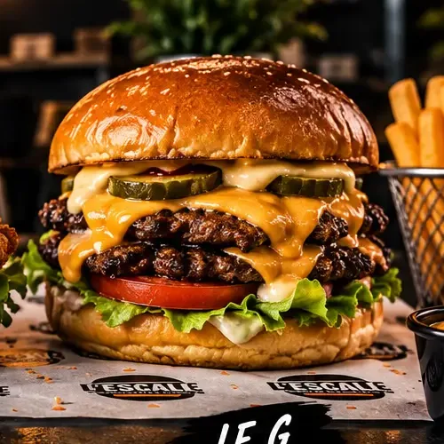 Smash burger halal L'Escale Metz